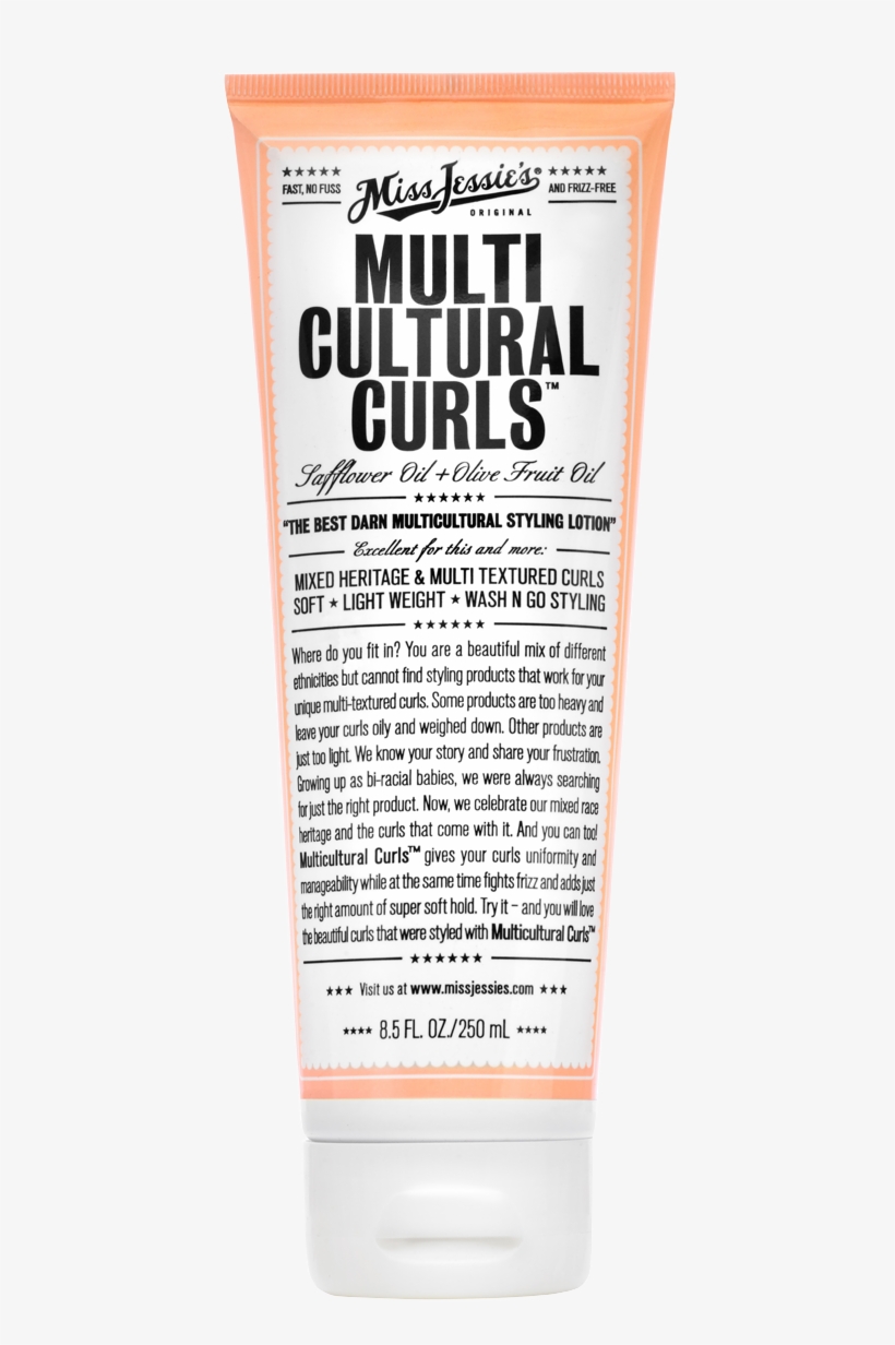 Multicultural Curls - Miss Jessie's Multi Cultural Curls 250ml, transparent png