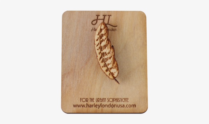 Red Tailed Hawk Feather Pin - London, transparent png