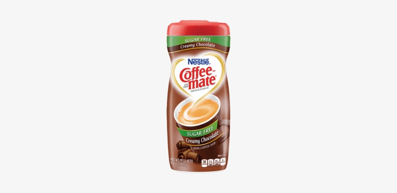 Creamy Chocolate Sugar Free - Coffee Mate Chocolate Creamer, transparent png