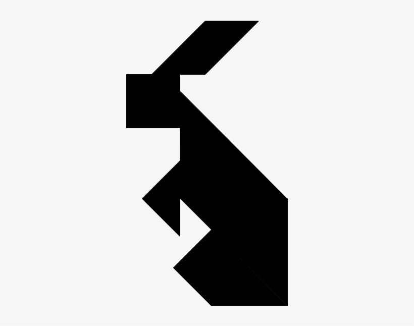 Horse - Tangram Rabbit, transparent png