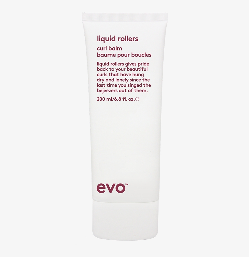 Evo Liquid Rollers Curl Balm - Evo Liquid Rollers Curl Balm 200ml, transparent png