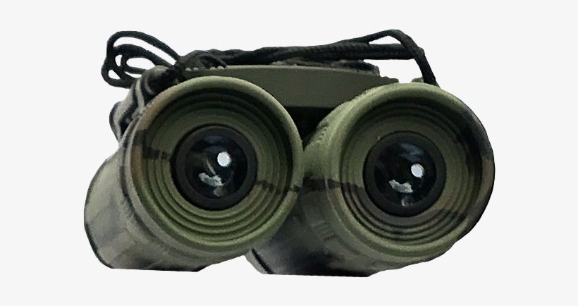 Camo Binocular End View, transparent png