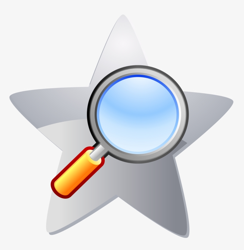 Fairytale Bookmark Silver With Magnifying Glass - Magnifying Glass, transparent png