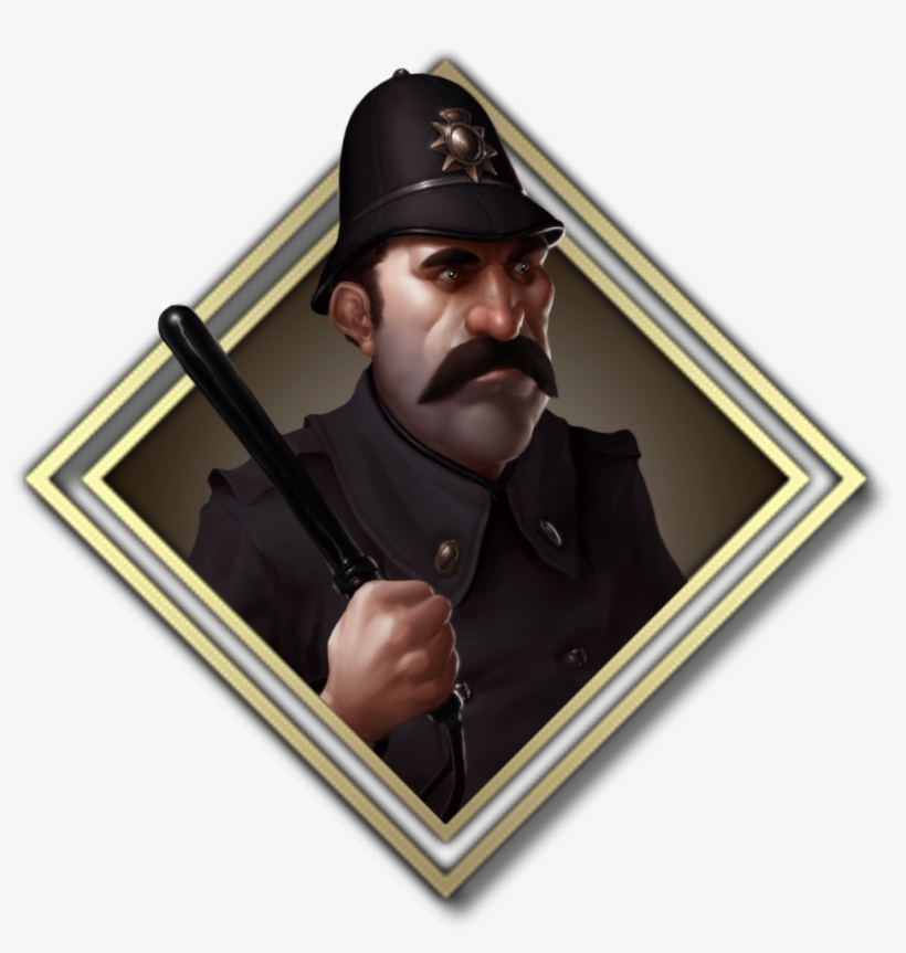 07 Symbol Police-wild Invisibleman Thumbnail - Human, transparent png