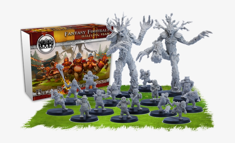 Ig Iron Golems Fantasy Football Halfling Team - Blood Bowl Halfling Team, transparent png