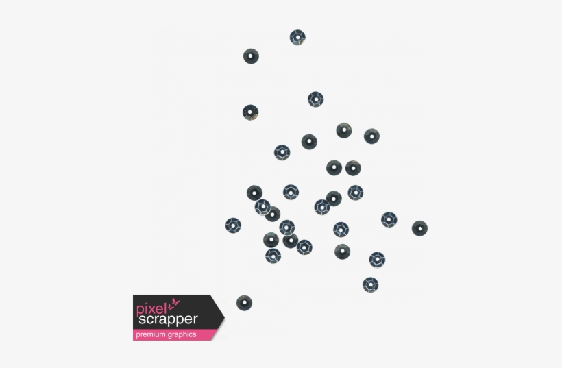 Sequins 001 - Scatter Template - Digital Scrapbooking, transparent png
