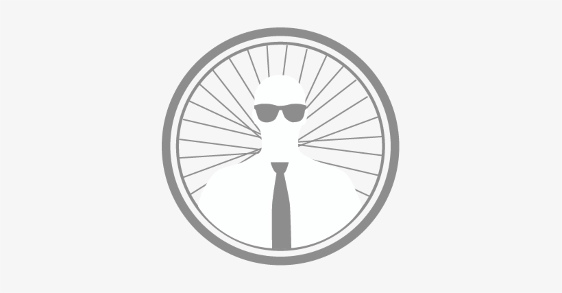Traffic Safety Tips From The Invisible Man - Roda De Bicicleta Desenho, transparent png