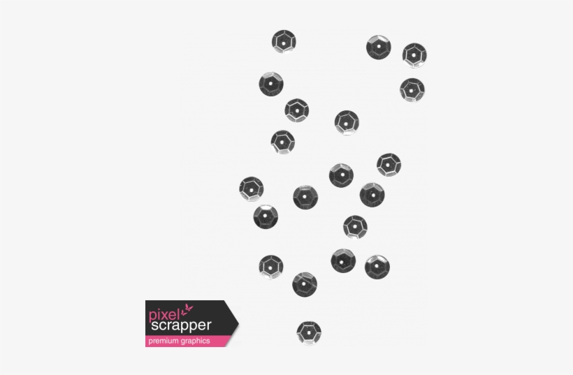 Sequins 007 - Scatter Template - Digital Scrapbooking, transparent png