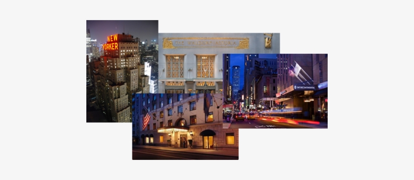 The Popularity Of New York City Is Evidenced By Its - New Yorker Hotel, transparent png