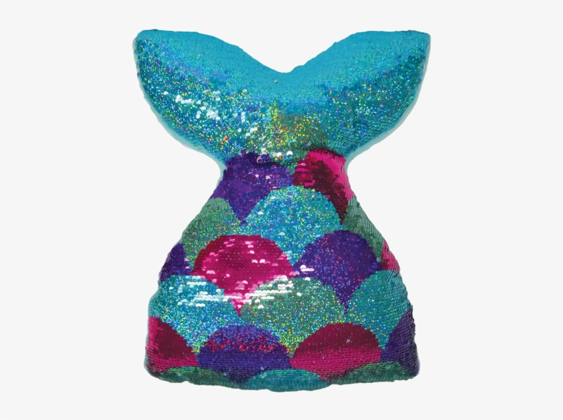 Mermaid Tail Reversible Sequin Pillow In Purples And - Ankit Mermaid Pillow Reversible Sequin Pillow That, transparent png