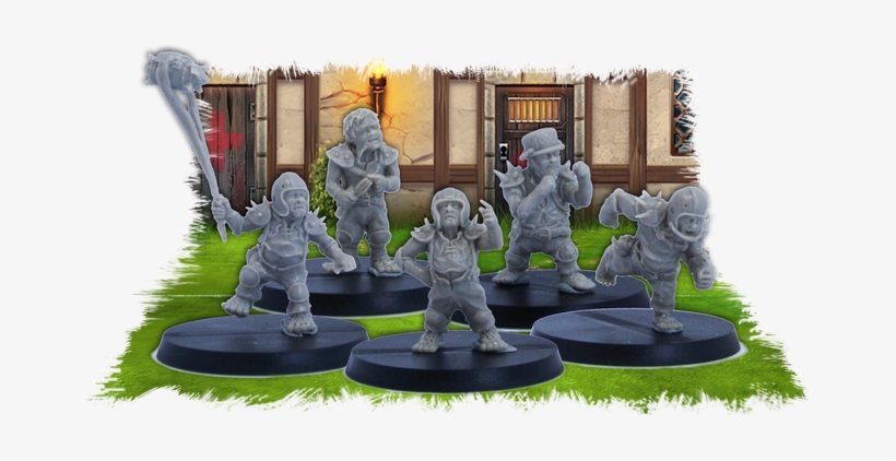 Ig Iron Golems Fantasy Football Halfling Team 4 - Iron Golems Flings, transparent png