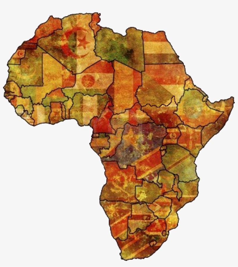 Go To Image - Niger Map And Flag, transparent png