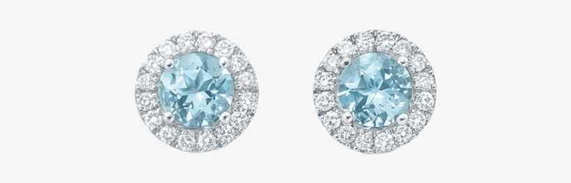 Carrington Ella Aquamarine Stud Earrings Earrings Aquamarine - Aquamarine Stud Earrings, transparent png