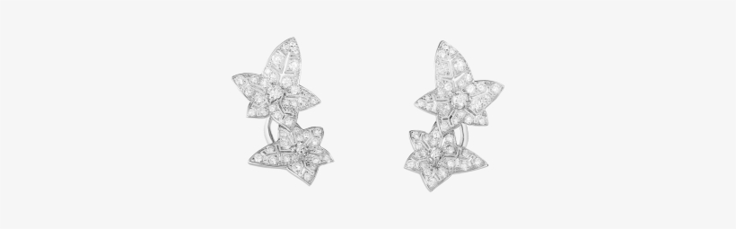 Lierre De Paris Stud Earrings - طقم ذهب ابيض ناعم, transparent png