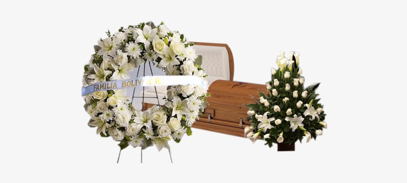 A Paquete Fúnebre - Lily Wreath For Funeral, transparent png