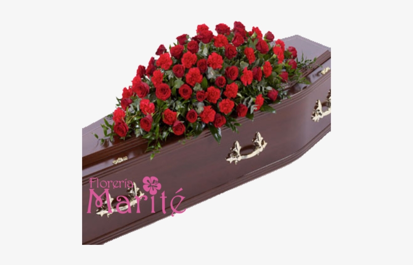 Envio De Flores A Domicilio - Red Roses Funeral Spray, transparent png