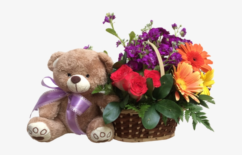 Lovely Bear - Bouquet, transparent png