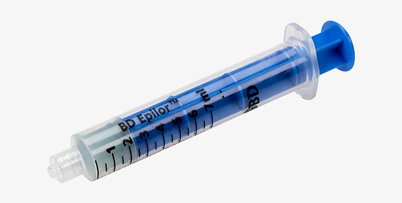 Syringe Needle Png Photo - Loss Of Resistance Syringe Luer Lock, transparent png