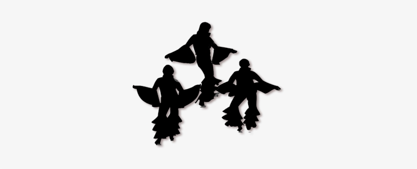 Three-singers - Mamma Mia Silhouette Png, transparent png