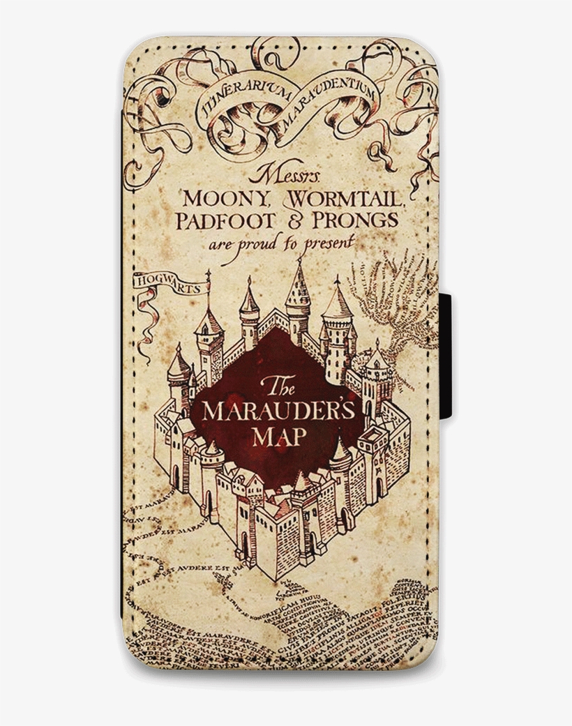 The Marauders Map - Iphone 6s Cover Harry Potter, transparent png