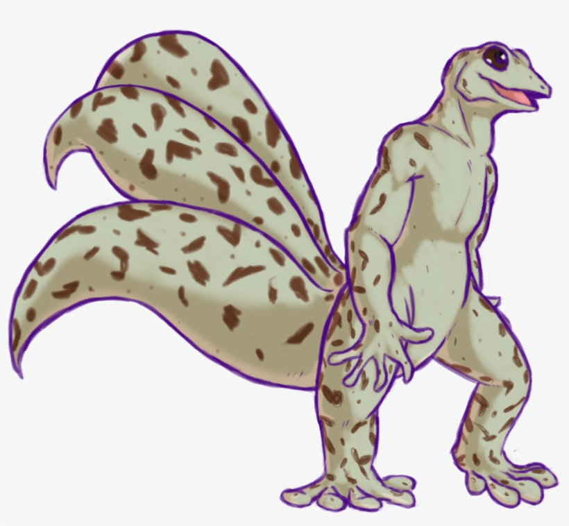 Three-tailed Gecko 'demon' - Gecko With Three Tails, transparent png