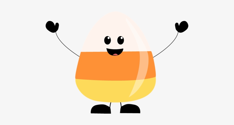 Funny Candy Corn Clip Art - Clip Art, transparent png