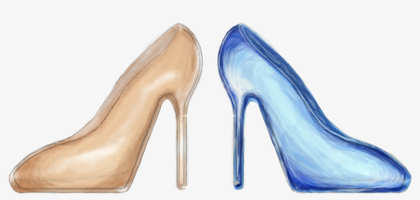 Cinderella Slippers Compare - Basic Pump, transparent png
