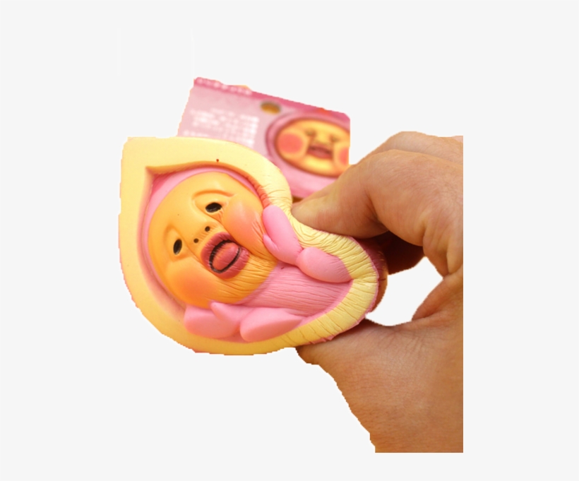 Kobito Zukan Kakuremomojiri Peach Squishy - Peach Squishy, transparent png