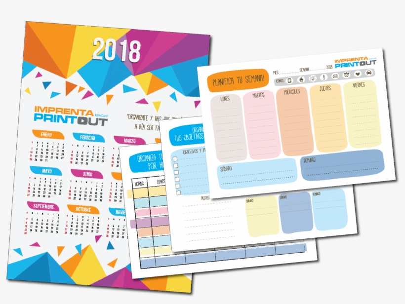 Plantillas Gratis De Organización - Calendarios De Imprenta, transparent png