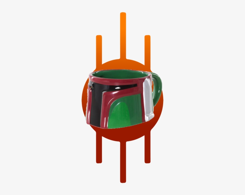 Star Wars Mug Boba Fett 3d, transparent png
