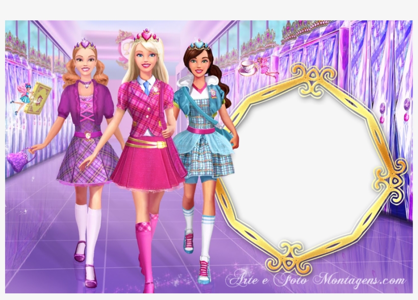 Barbie Escola Princesas - Barbie Princess Charm School Porn, transparent png