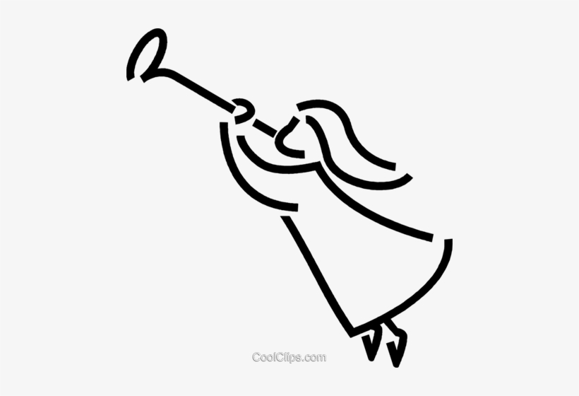 Anjo Com Corneta Livre De Direitos Vetores Clip Art - Anjo Vetor Png, transparent png