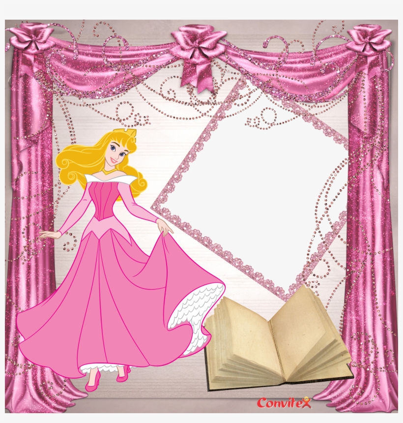 Convite Ou Frame Bela Adormecida - Convite De Aniversario Da Bela Adormecida, transparent png
