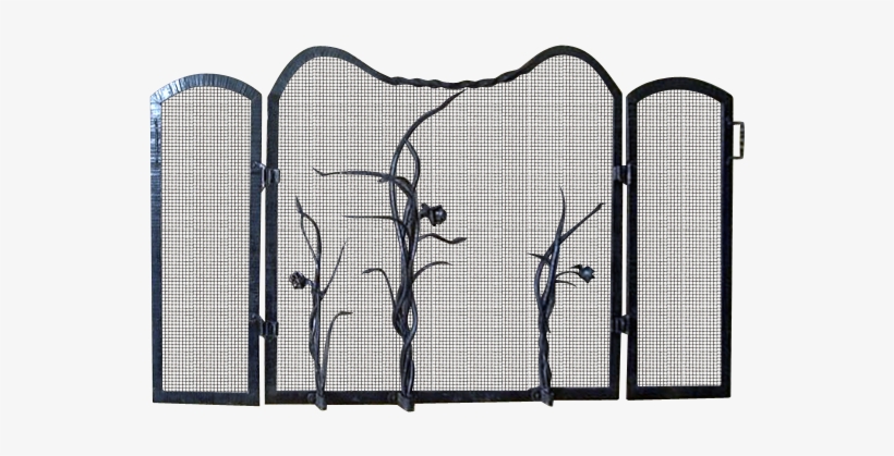 Fireplace Screen - Fence, transparent png