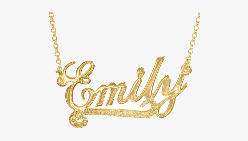Usa Name Necklace , Custom Jewelry , Name Necklace - Necklace, transparent png