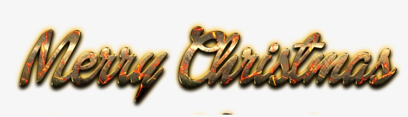 Merry Christmas Word Art Png Image - Art, transparent png