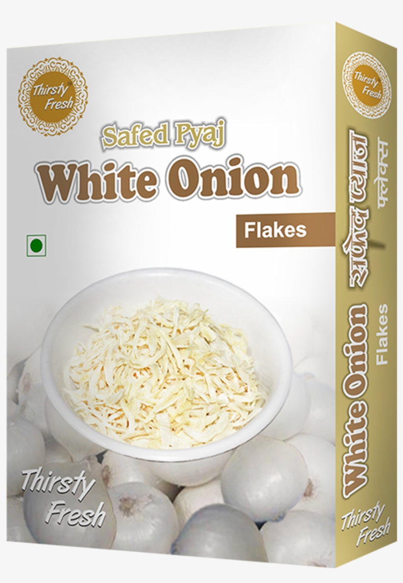 White Onion Flakes 75g - Thirsty Fresh, transparent png