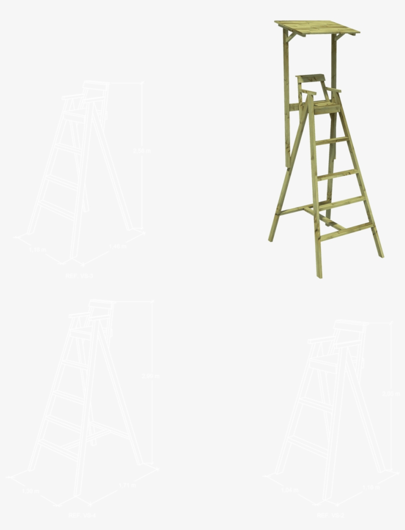 Silla De Vigilancia - Ladder, transparent png