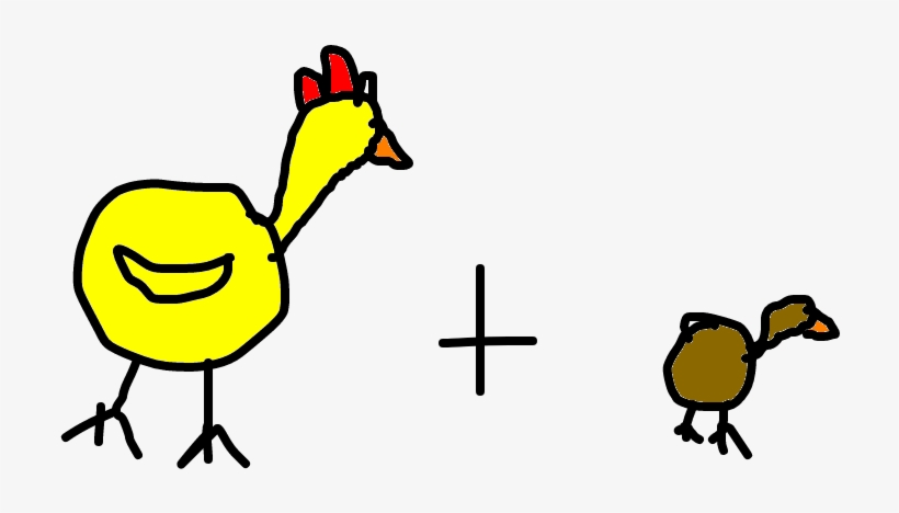 Frango À Passarinho - Cartoon, transparent png