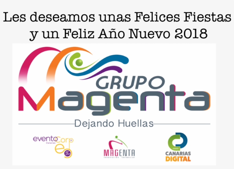 Feliz 2018 - Magenta, transparent png
