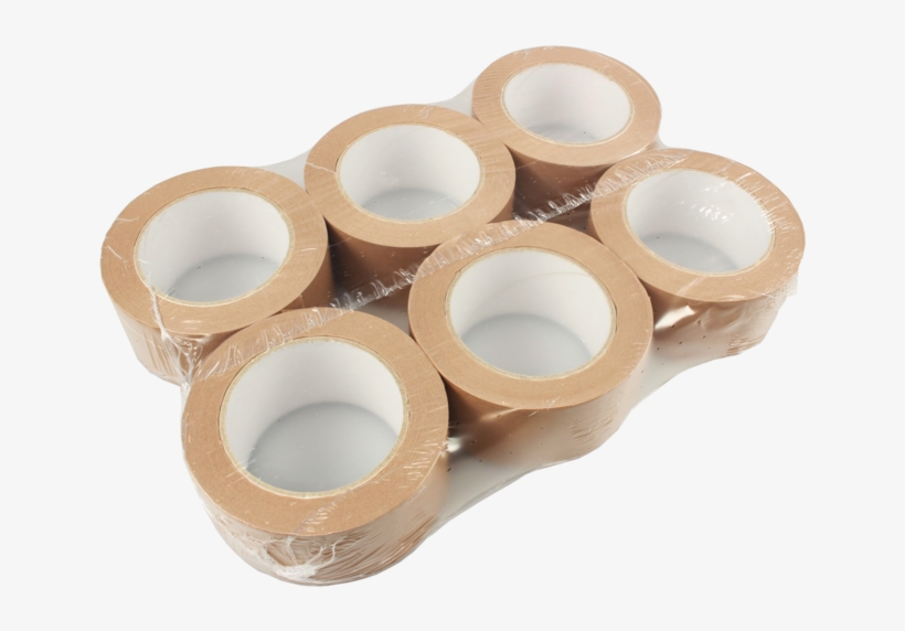Tape, Paper Tape, 50mm, 50m, Brown, transparent png