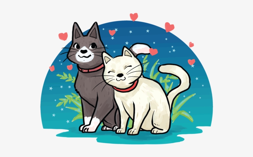 Creatures In Love Vector Illustration Ai, Svg File - Euclidean Vector, transparent png