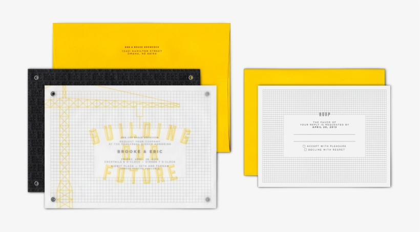 Rehearsal Dinner Invitation Set - June 17, transparent png