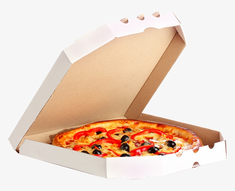 Caja Pizza T - Caja De Pizza Con Pizza Png, transparent png