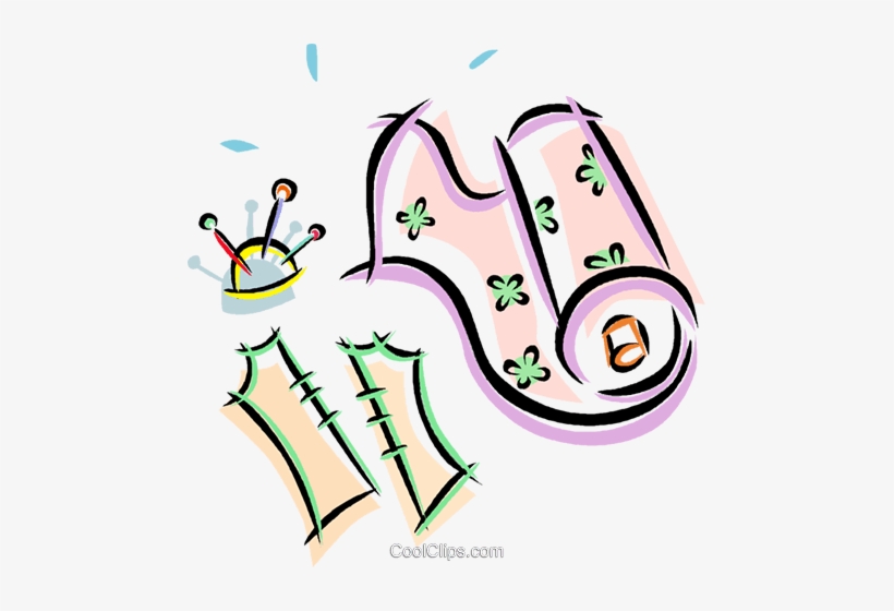 Material De Costura Libres De Derechos Ilustraciones - Sewing Materials Clip Art Png, transparent png
