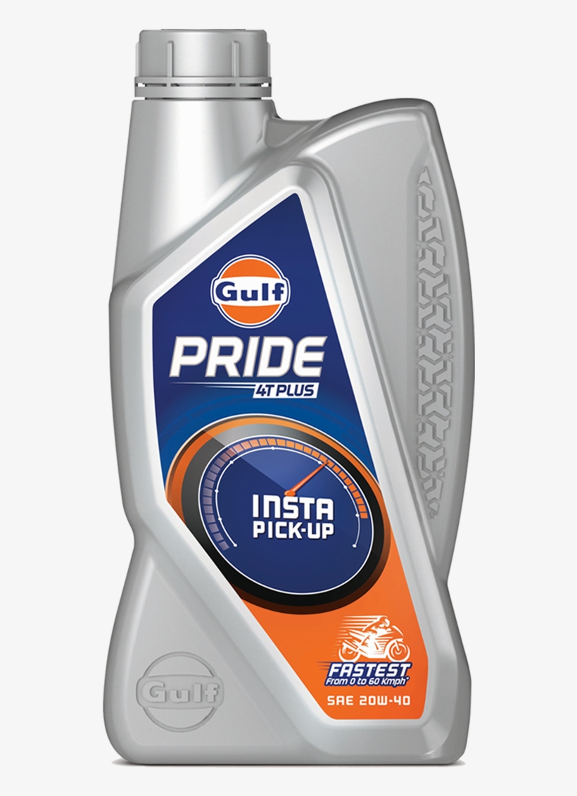Gulf Pride 4t Plus 20w-40 - Gulf Pride 4t Plus Price, transparent png