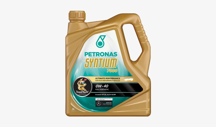Syntium 7000 0w-40 Ultimate Lubrication Performance - Petronas Syntium 7000 0w40, transparent png