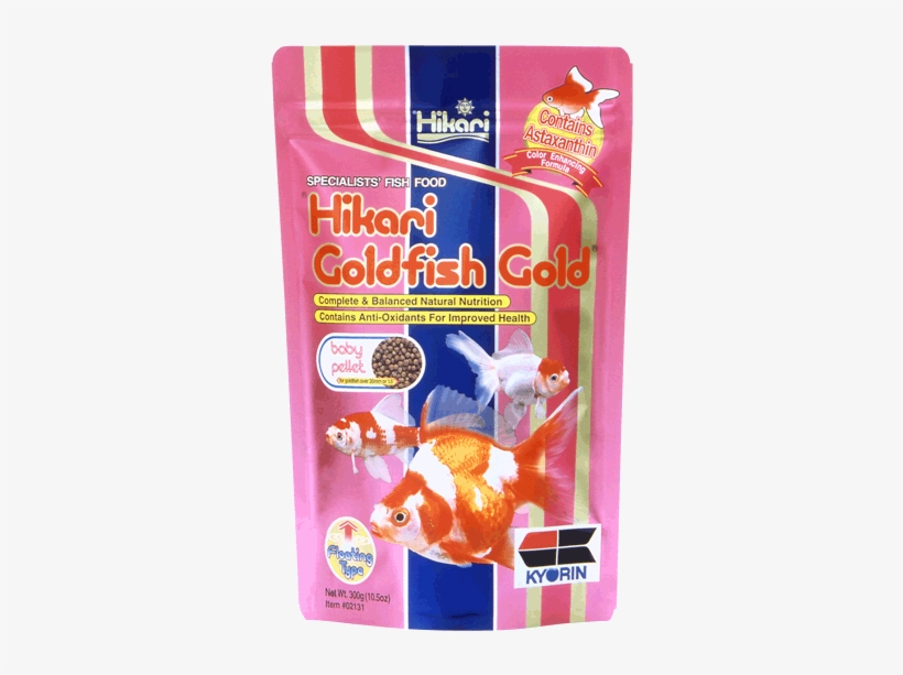 Hikari Goldfish Gold, transparent png
