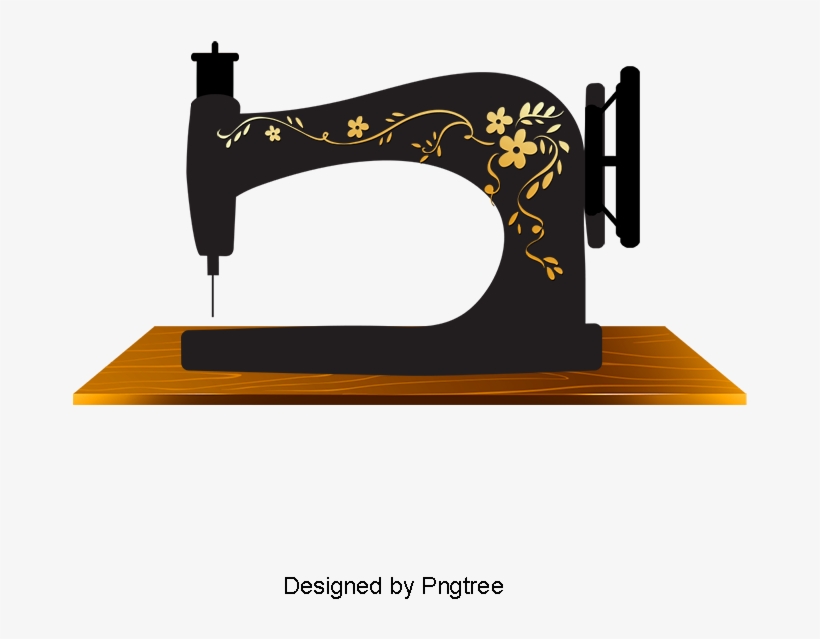 Vintage Máquina De Costura - Sewing Machine, transparent png