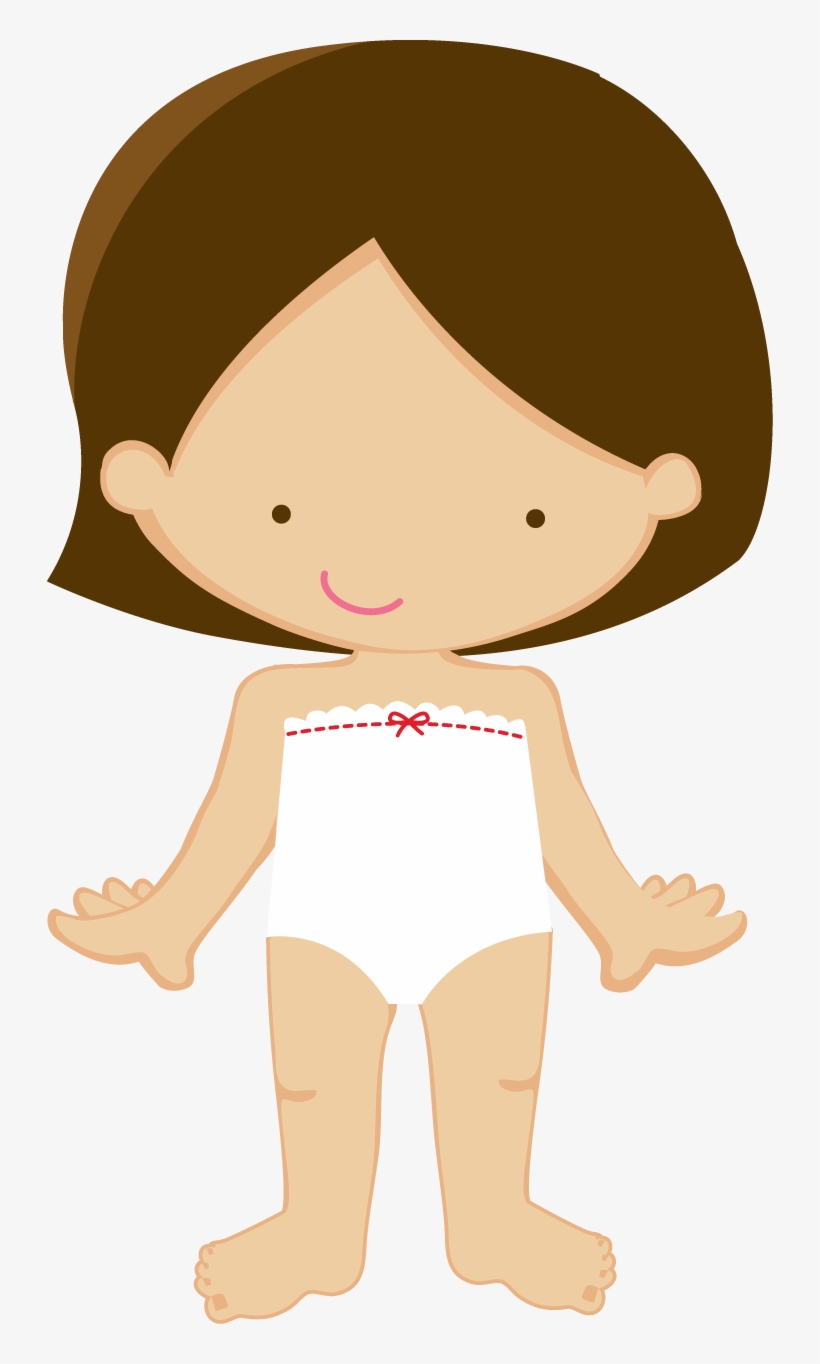 Costura E Roupas - Dress Up Doll Clipart, transparent png